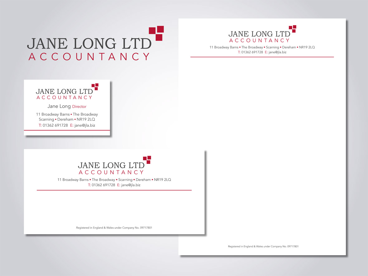 Branding & Business Stationary for New Accounting Business