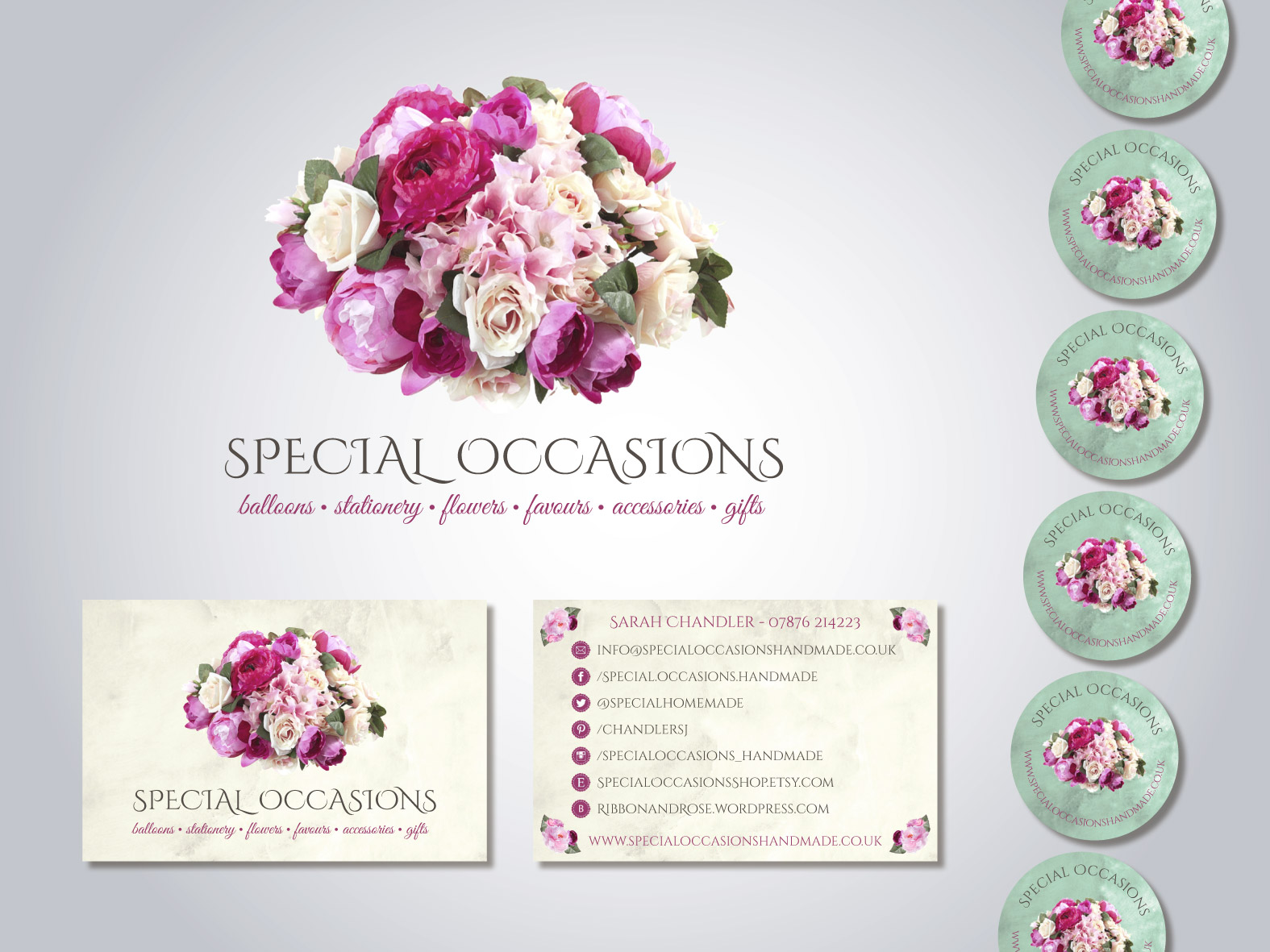Branding & Business Stationary for New Crafting Business