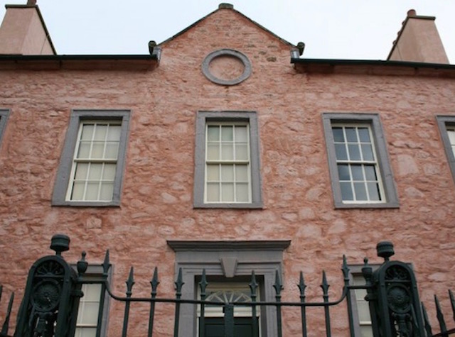 The facade of Broughton House Kirkcudbright