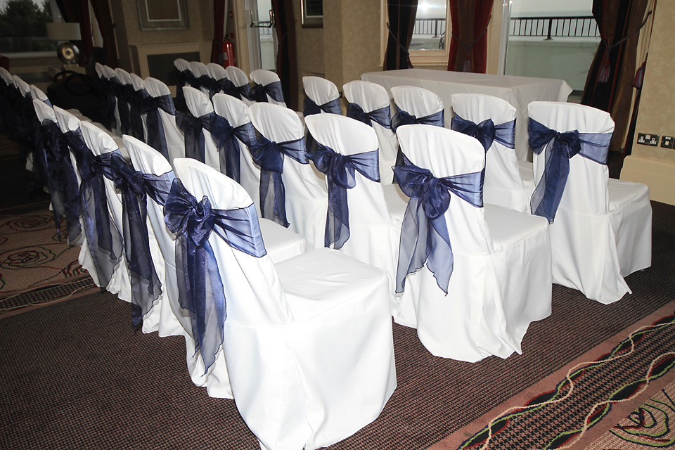 chair cover and sash