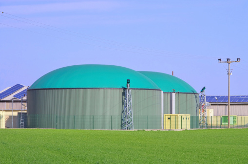 Biogas from natural waste