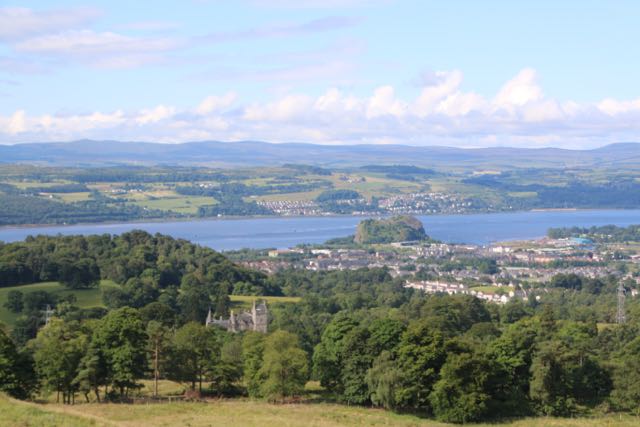 Dumbarton fron Lang Craigs