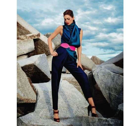 Vogue India  JLYNCH luxury belts handmade sustainable leather accessories london british design fashion
