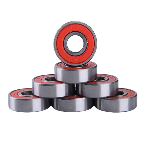 Abec 11 High speed bearings Red for roller skates, skateboard, Pack of 8