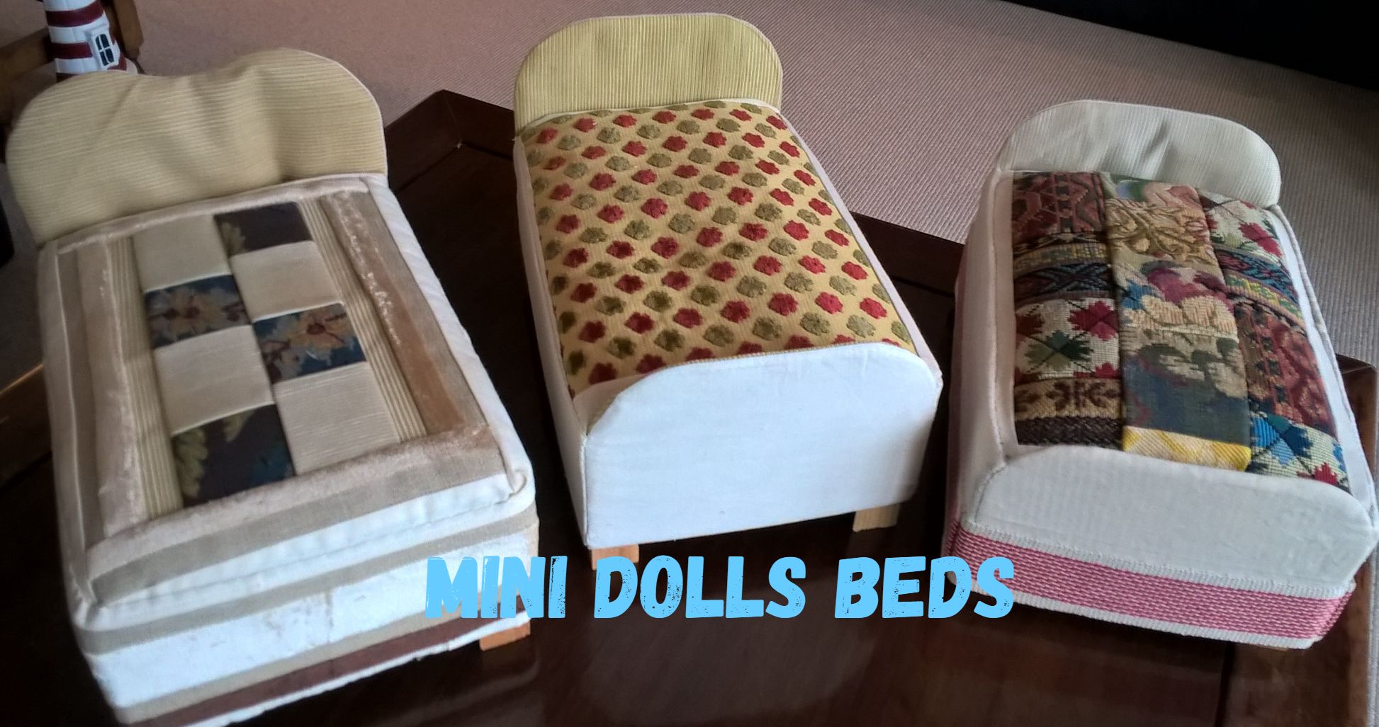 Mini Dolls Bed