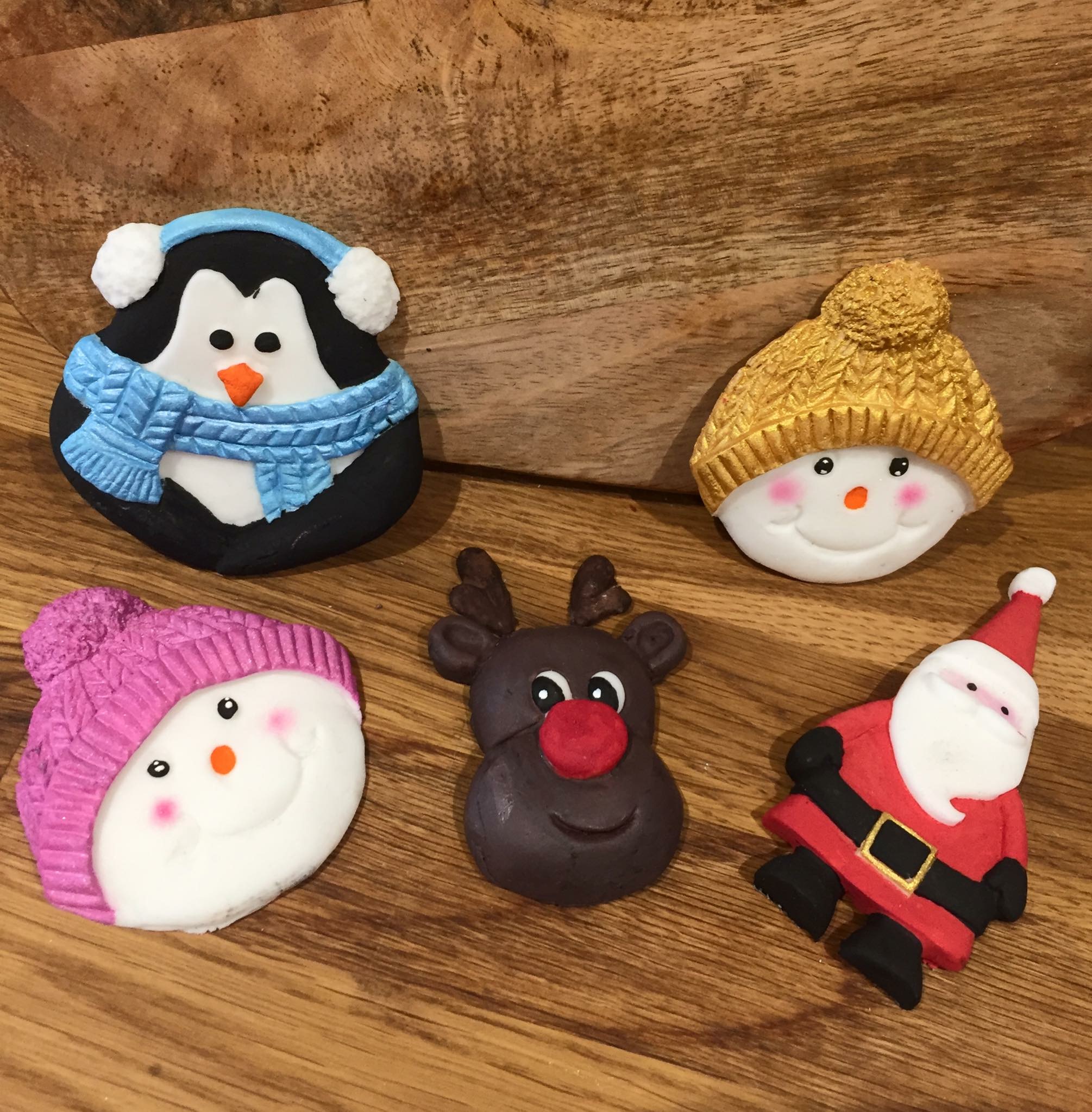 Christmas Characters Cookie Lolly