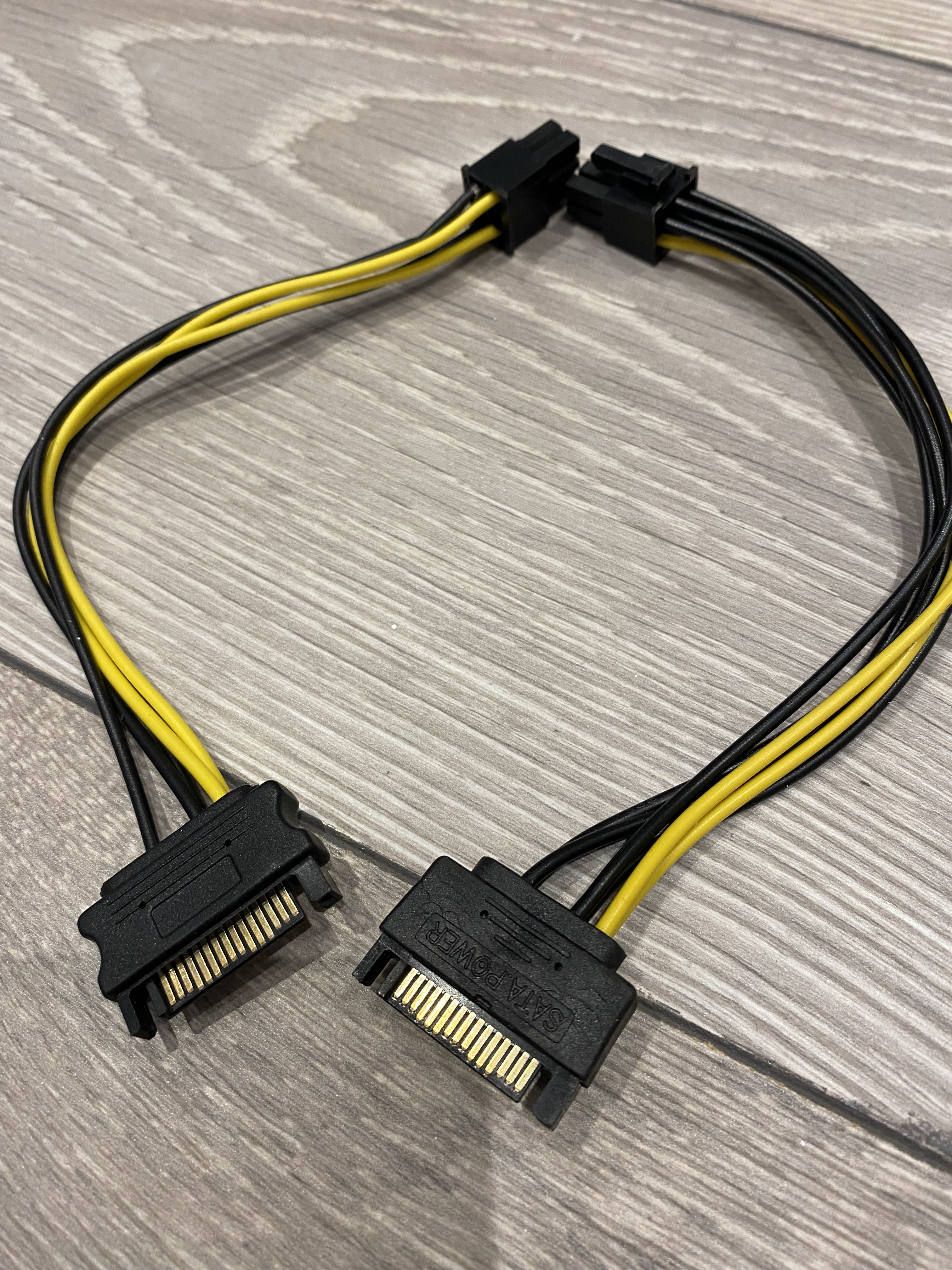 SATA To 6 Pin PCI-E Power Adapter (2 available)