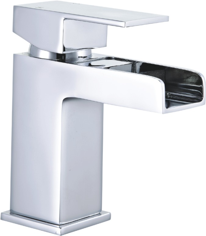 Waterfall Basin Mixer Tap with Waste