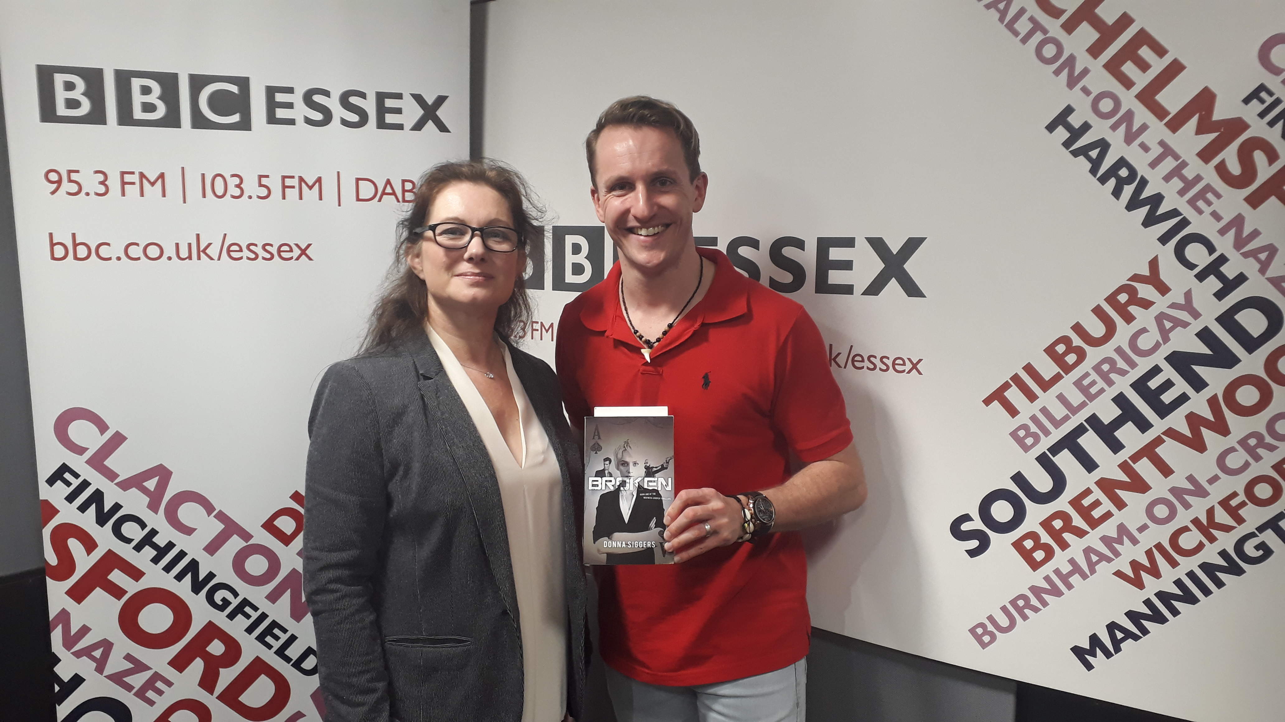 BBC Essex radio interview talking books and life events