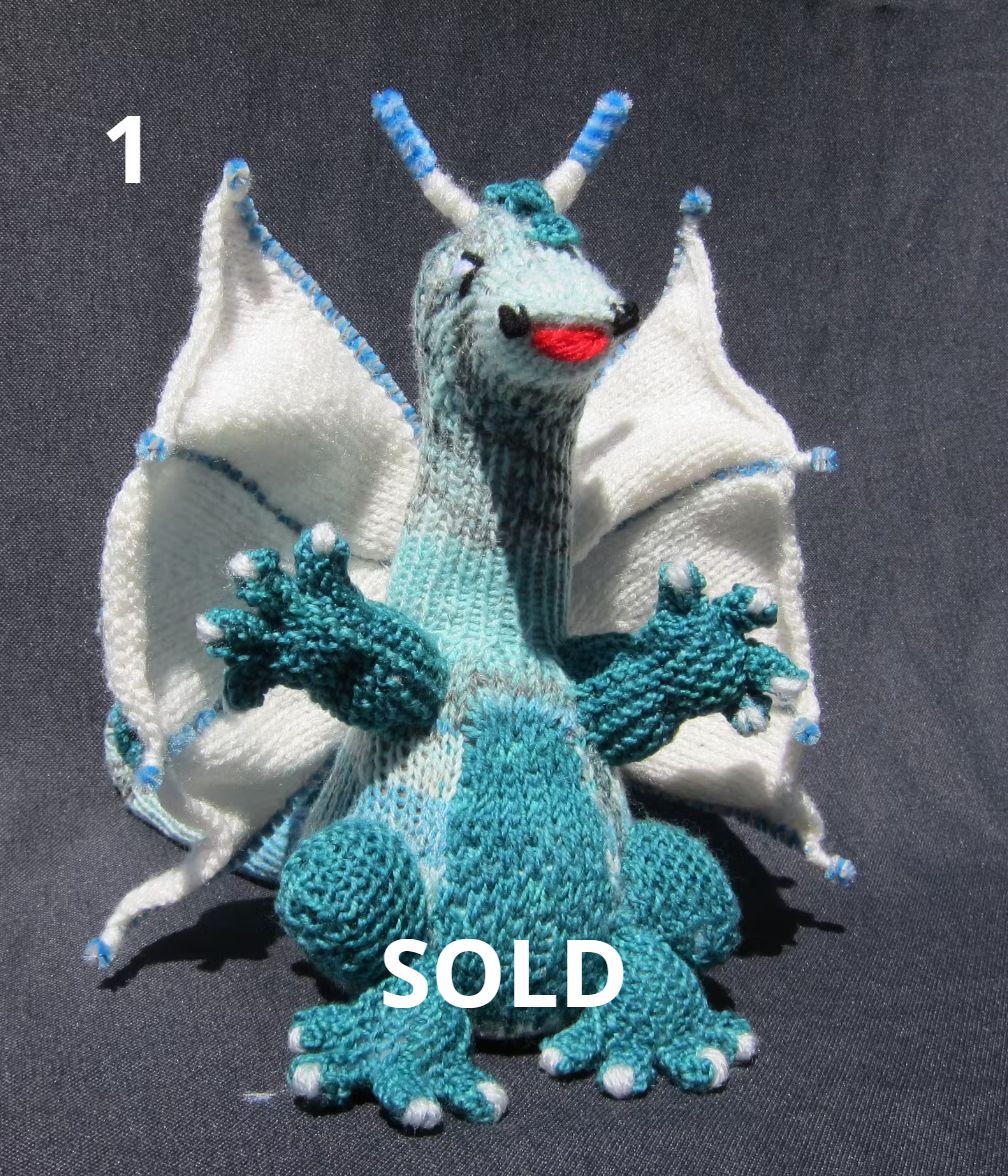 Knitted Magic Dragon