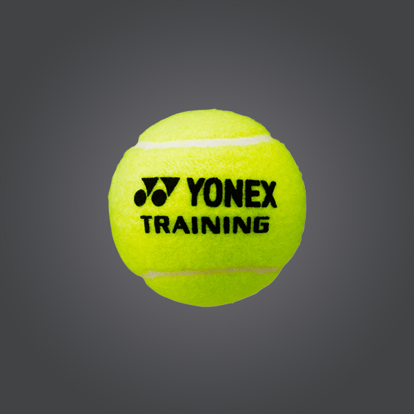 YONEX TRAINING TENNIS BALLS - 60 BALLS BUCKET