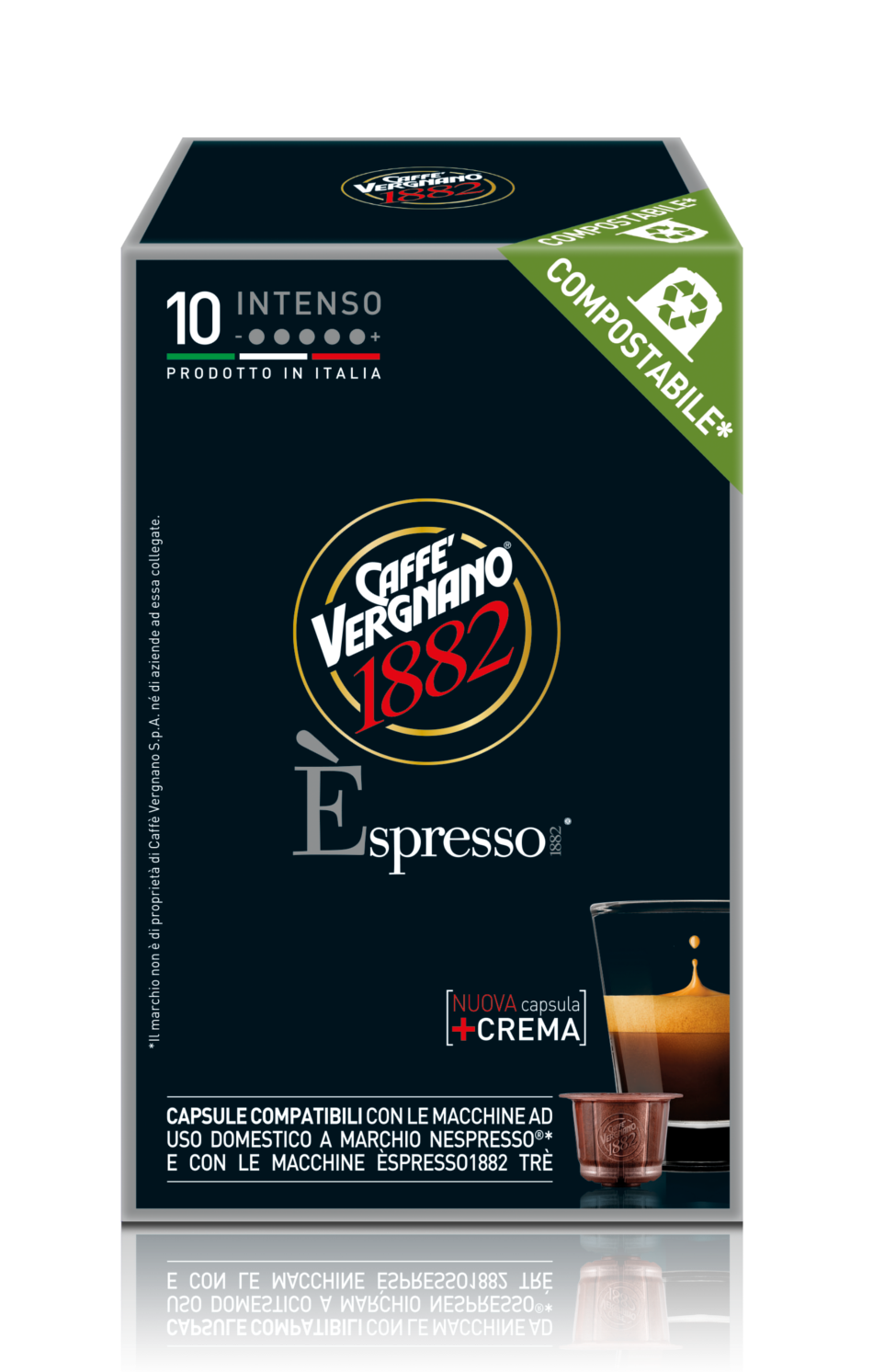 Nespresso® Compatible Capsules Espresso Intenso