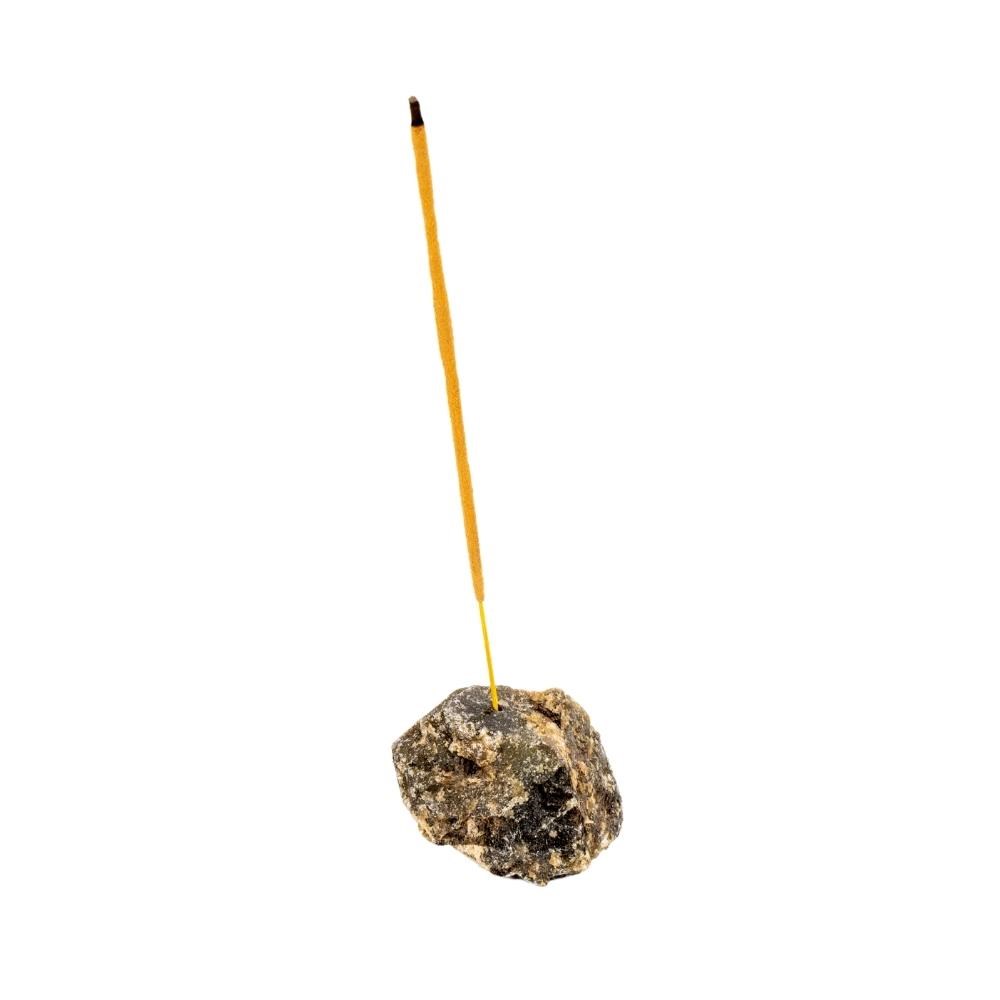 Labradorite incense holder