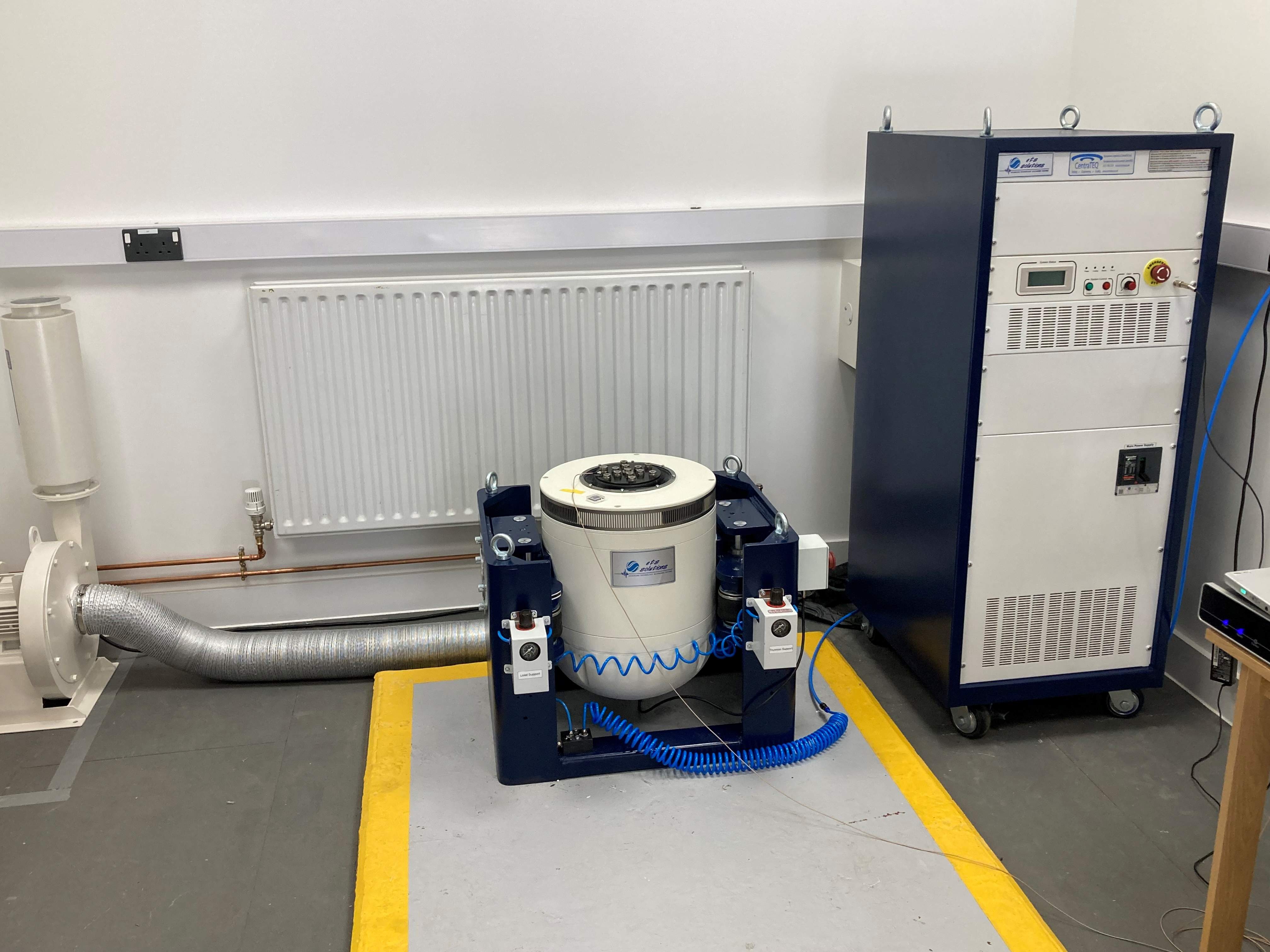 Exeter University Employs ETS Vibration Test Solution In Its Research To Improve The Energy Efficiency Of Engineering Systems