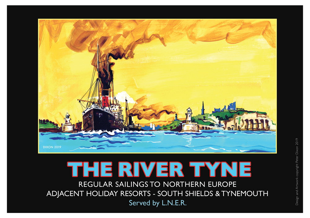 The River Tyne Poster