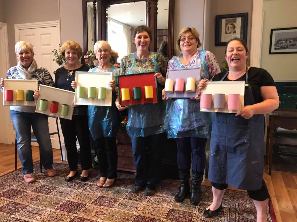 Bosom Buddies craft morning at Faded to Fabulous in Kidderminster