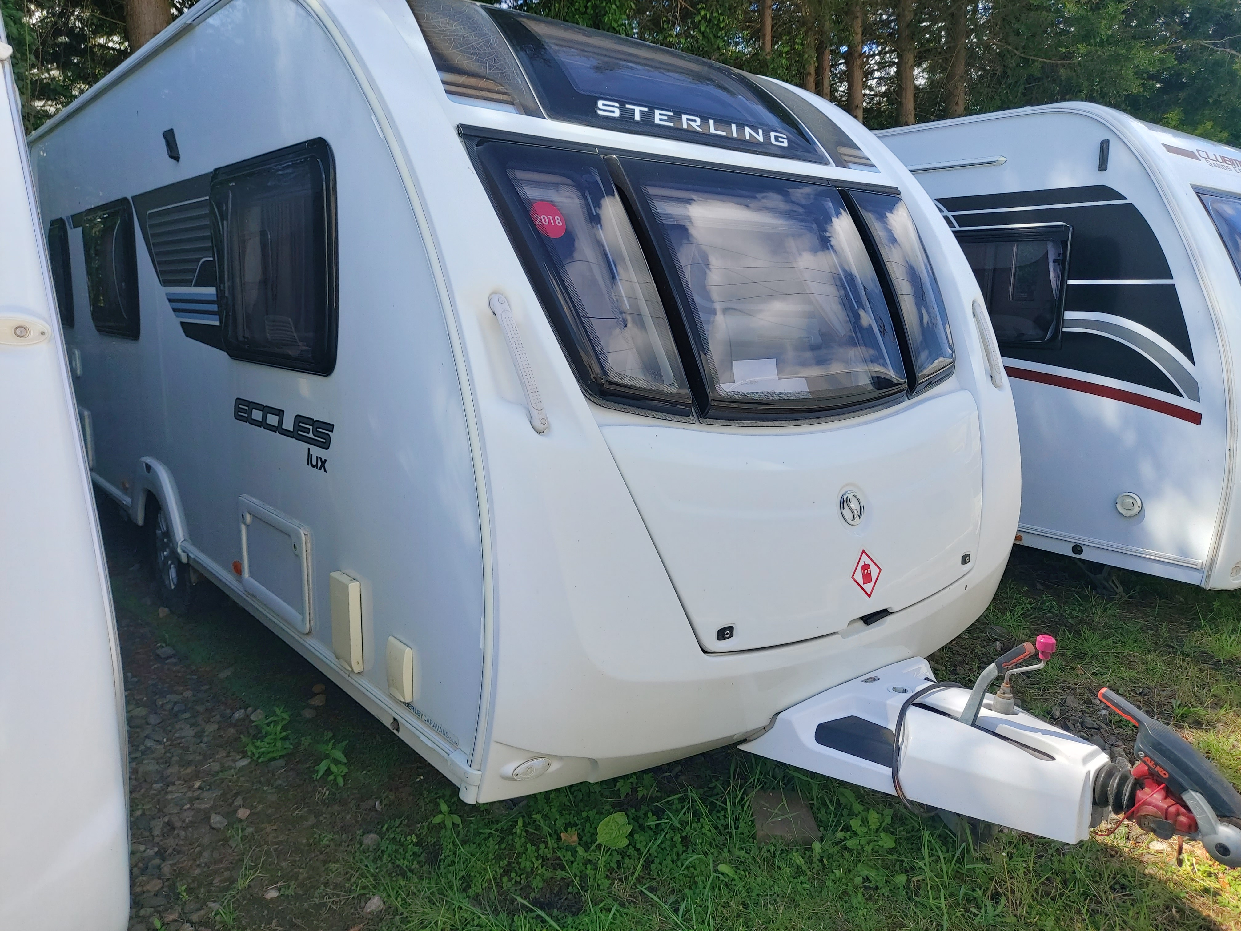 2012 Sterling Eccles Sport Lux 524 4 Berth Side Dinette Caravan Motor Mover