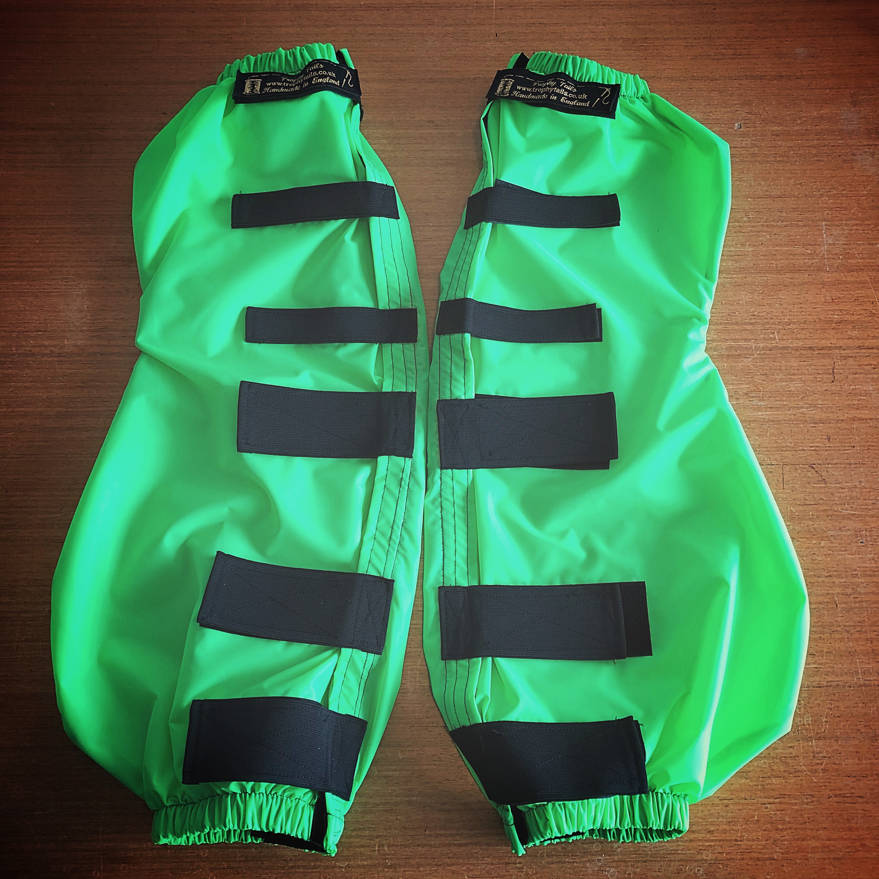 Waterproof Feather Boot set of 2 Fronts - Fluorescent Green