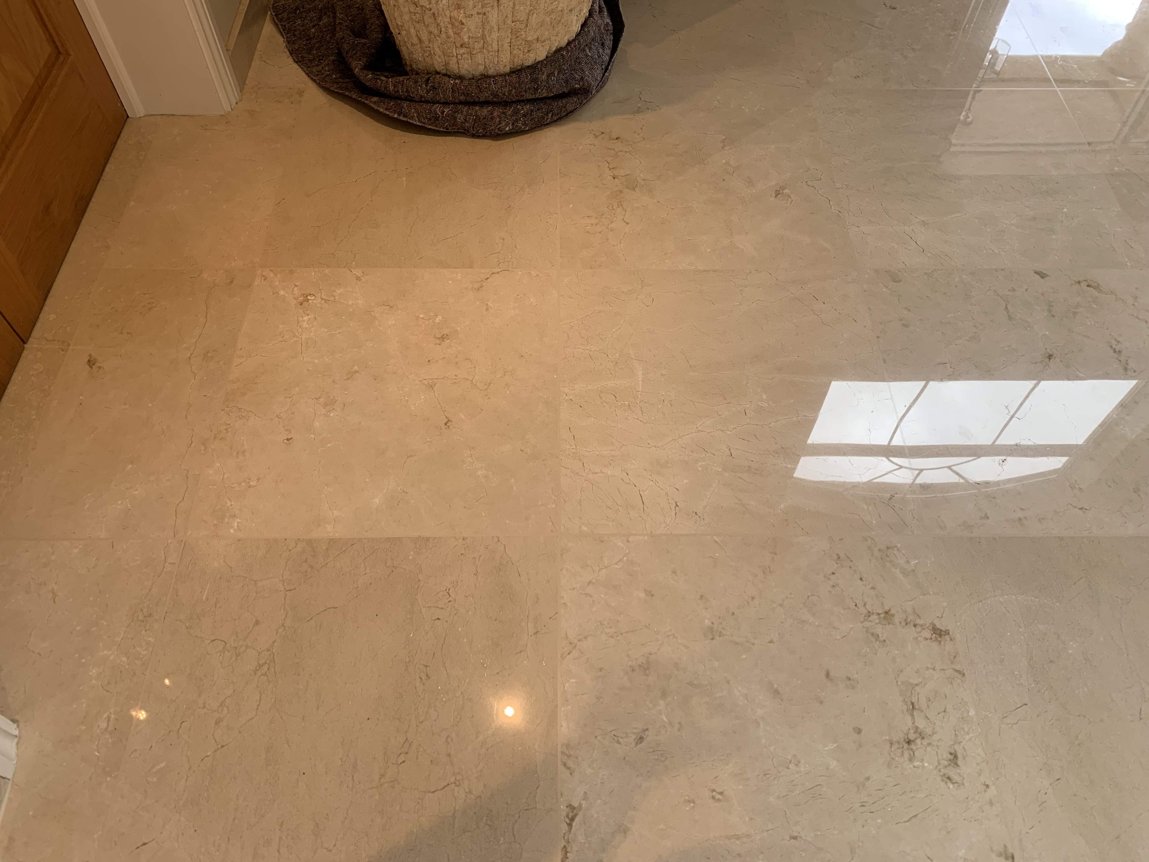 Fix lose marble tiles picture after