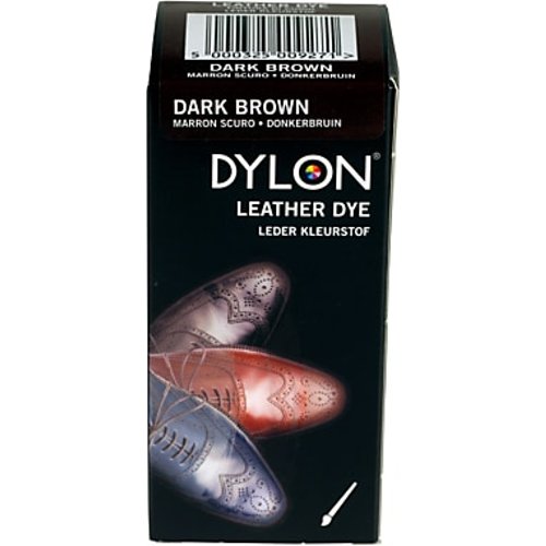 Dylon Dark Brown Leather Dye 50ML