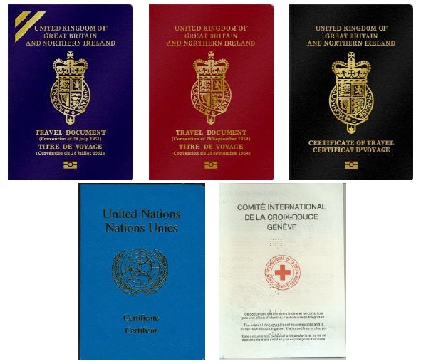 stateless person travel document