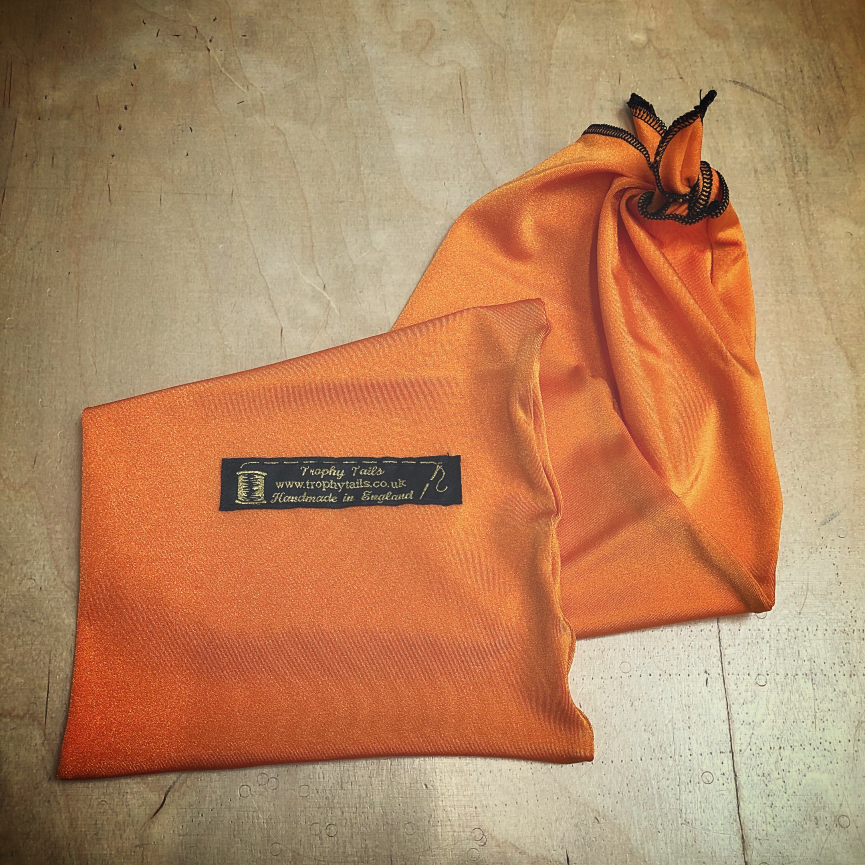 Lycra Tail Bag - Carrot Orange