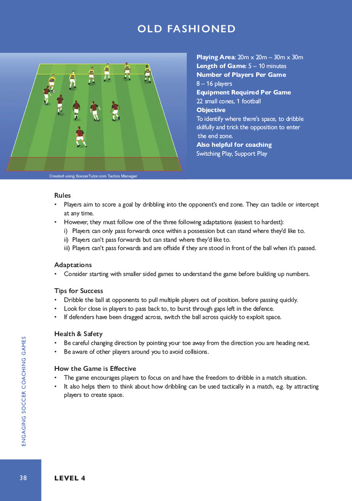 A dribbling game that rewards the bravest and challenges players to adapt.