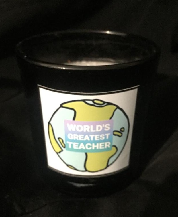 Worlds Greatest Teacher Candle