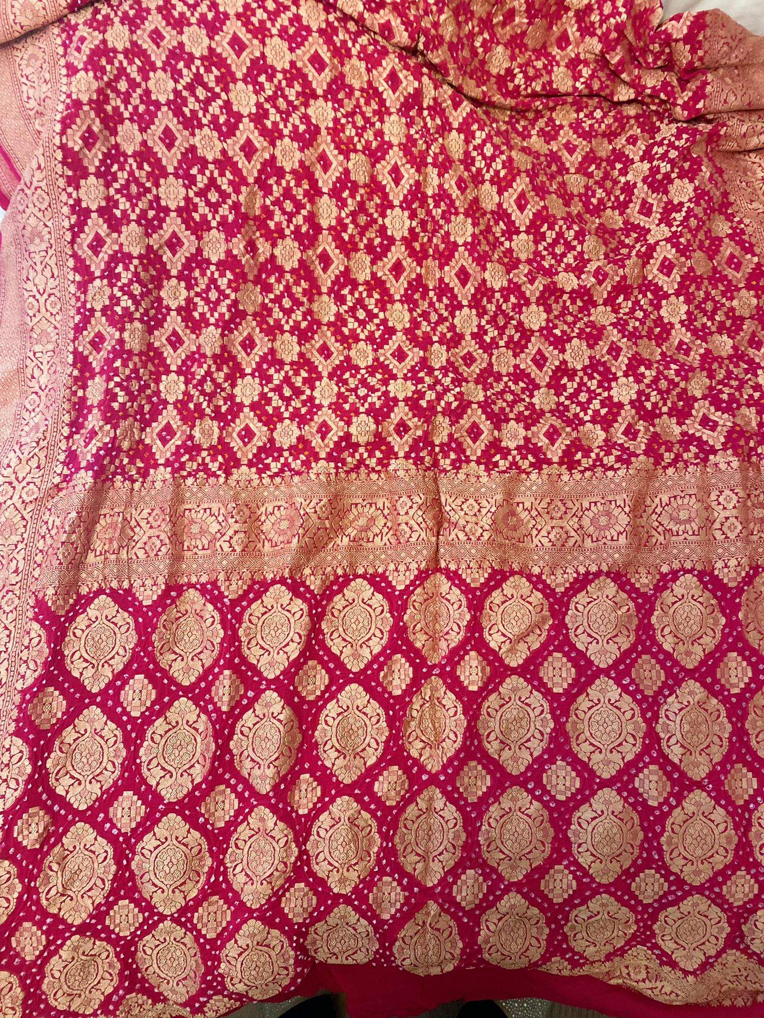 Pure Jorzat Saree