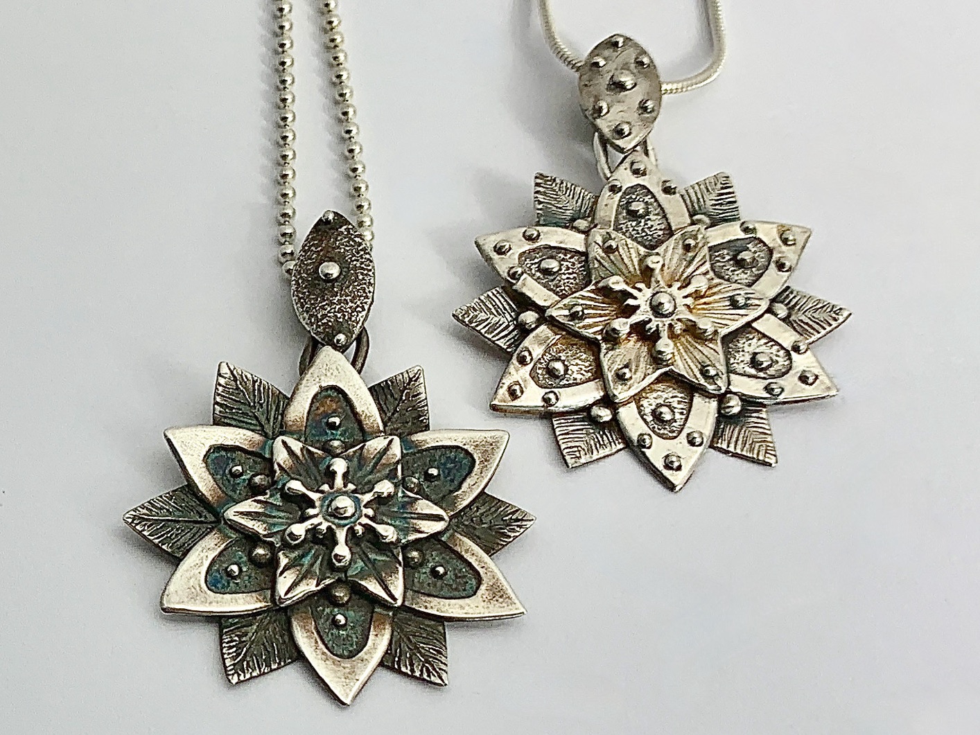 Silver Clay Inspirations Mandala Medley by Tracey Spurgin of Craftworx Jewellery Workshops