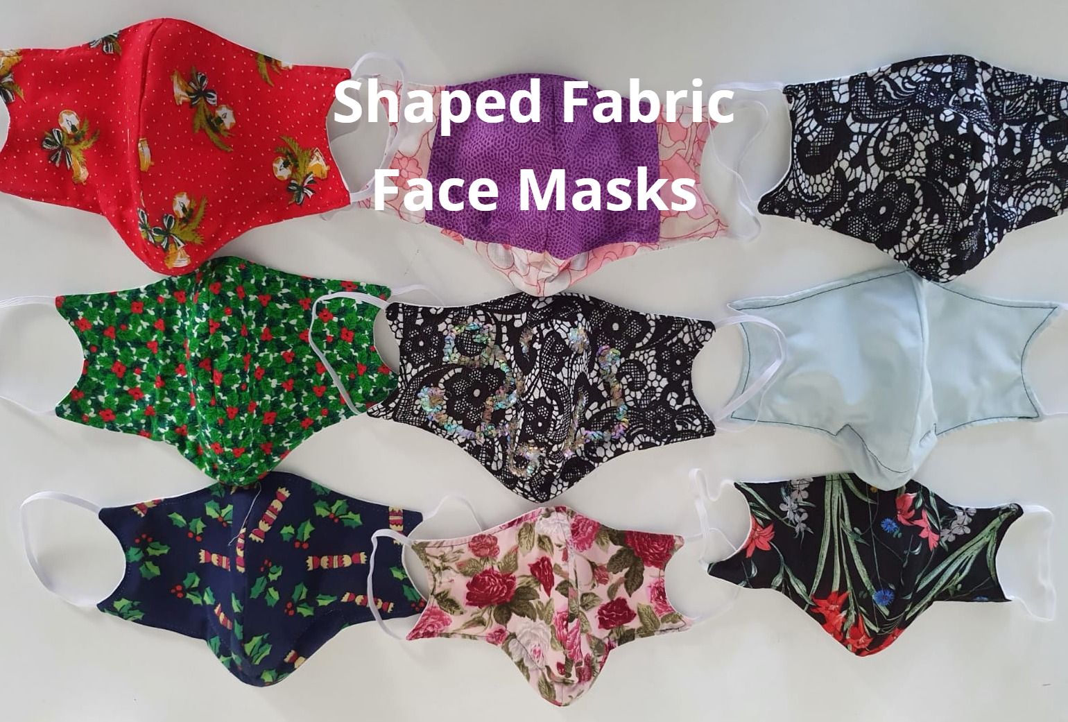 Fabric Face Mask - Pack of 3