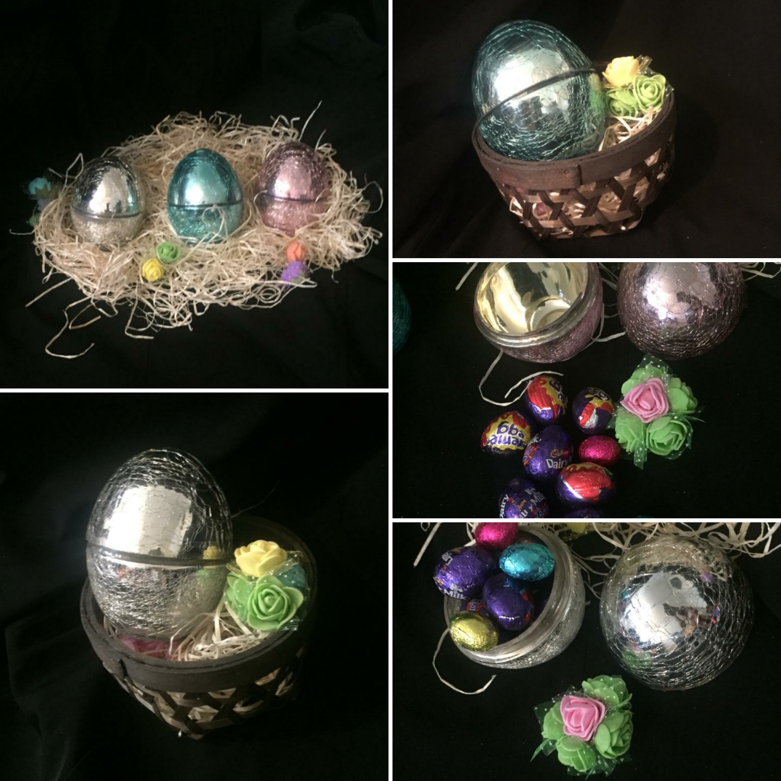Easter Glass Egg Surprise