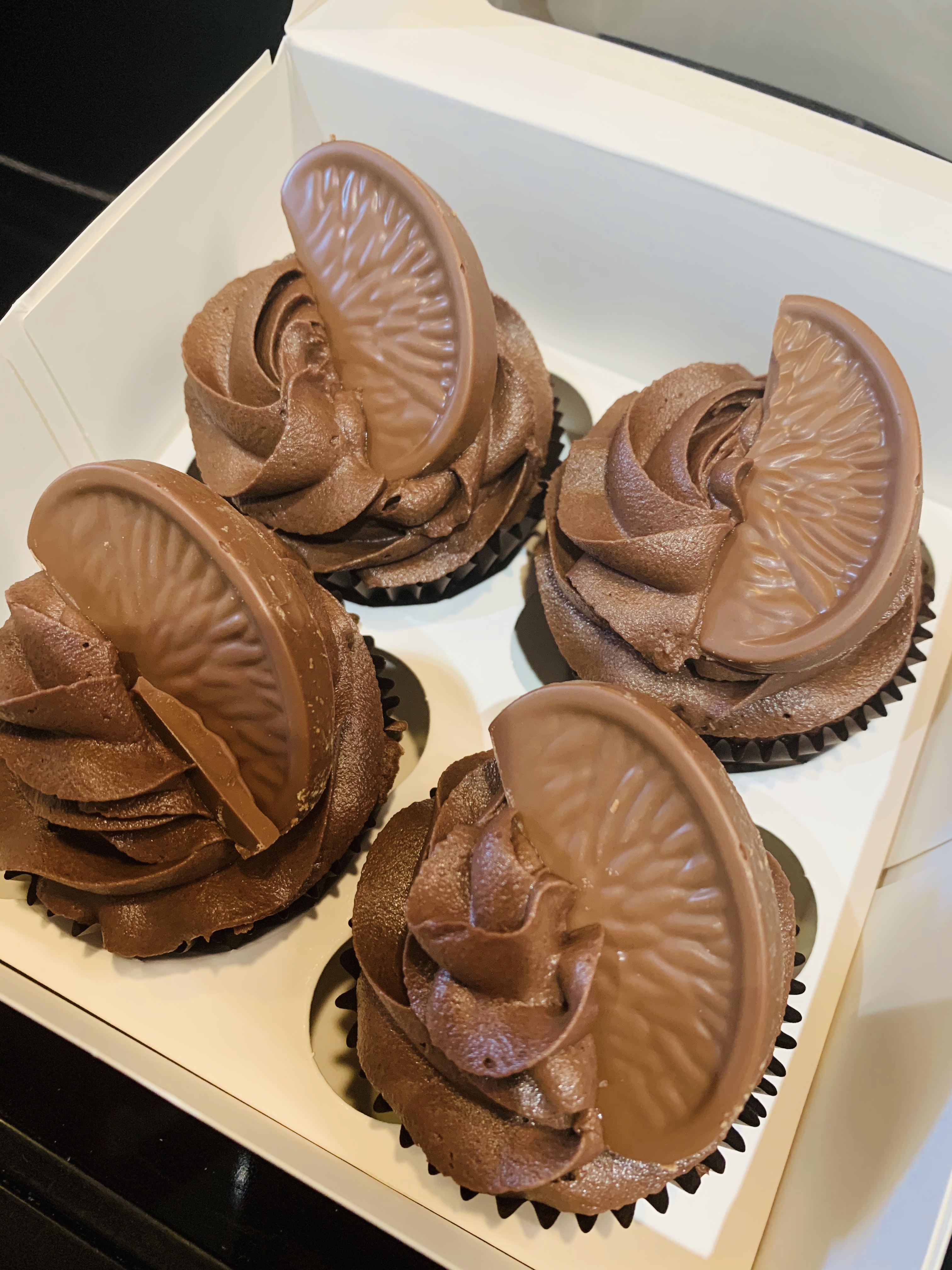 Chocolate Orange Cupcake