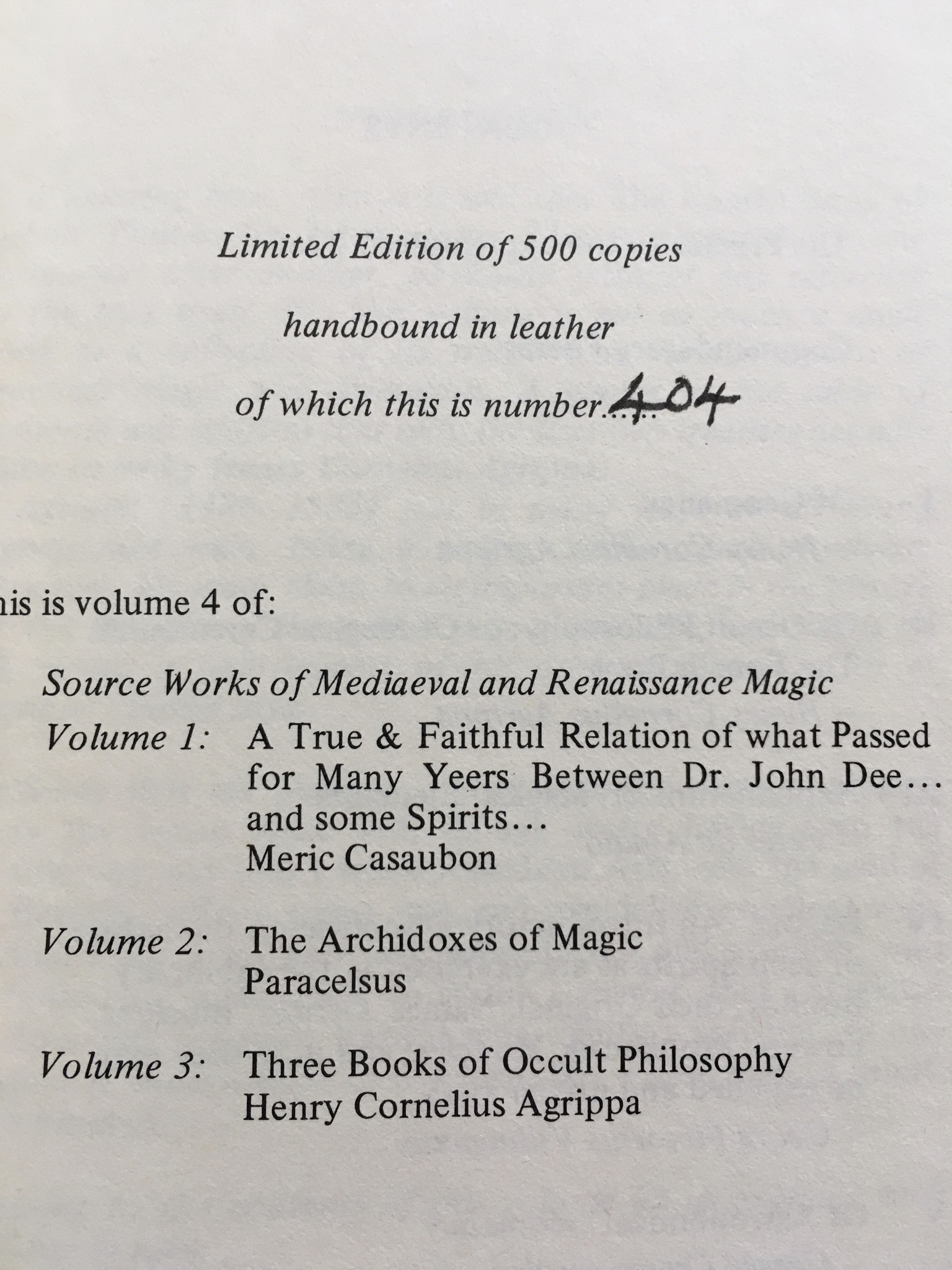 The Fourth Book Of Occult Philosophy by Henry Cornelius Agrippa