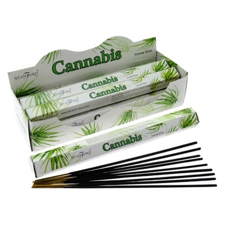 Cannabis Premium Incense Sticks - Approx 20