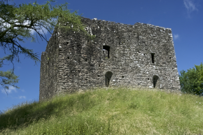 Image of the ruins of medieval Lydford Gaol, Lydford, Devon