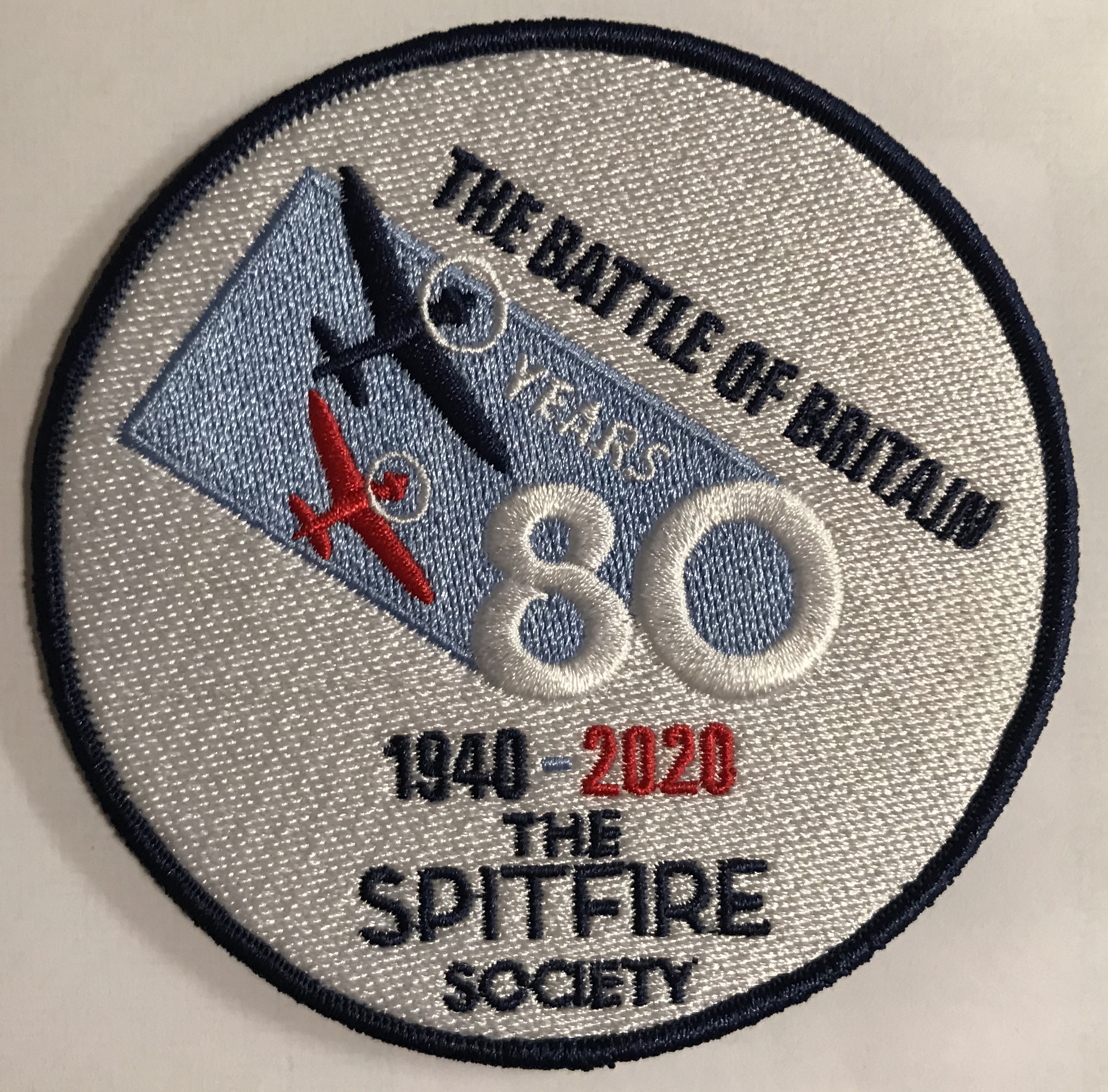 The Battle of Britain 80th Anniversary fabric badge patch