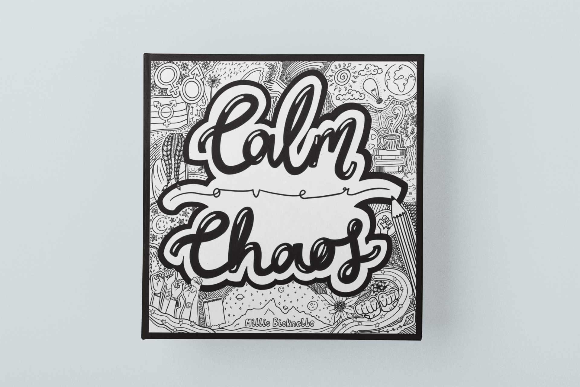 Calm Over Chaos Colouring / Painting Book