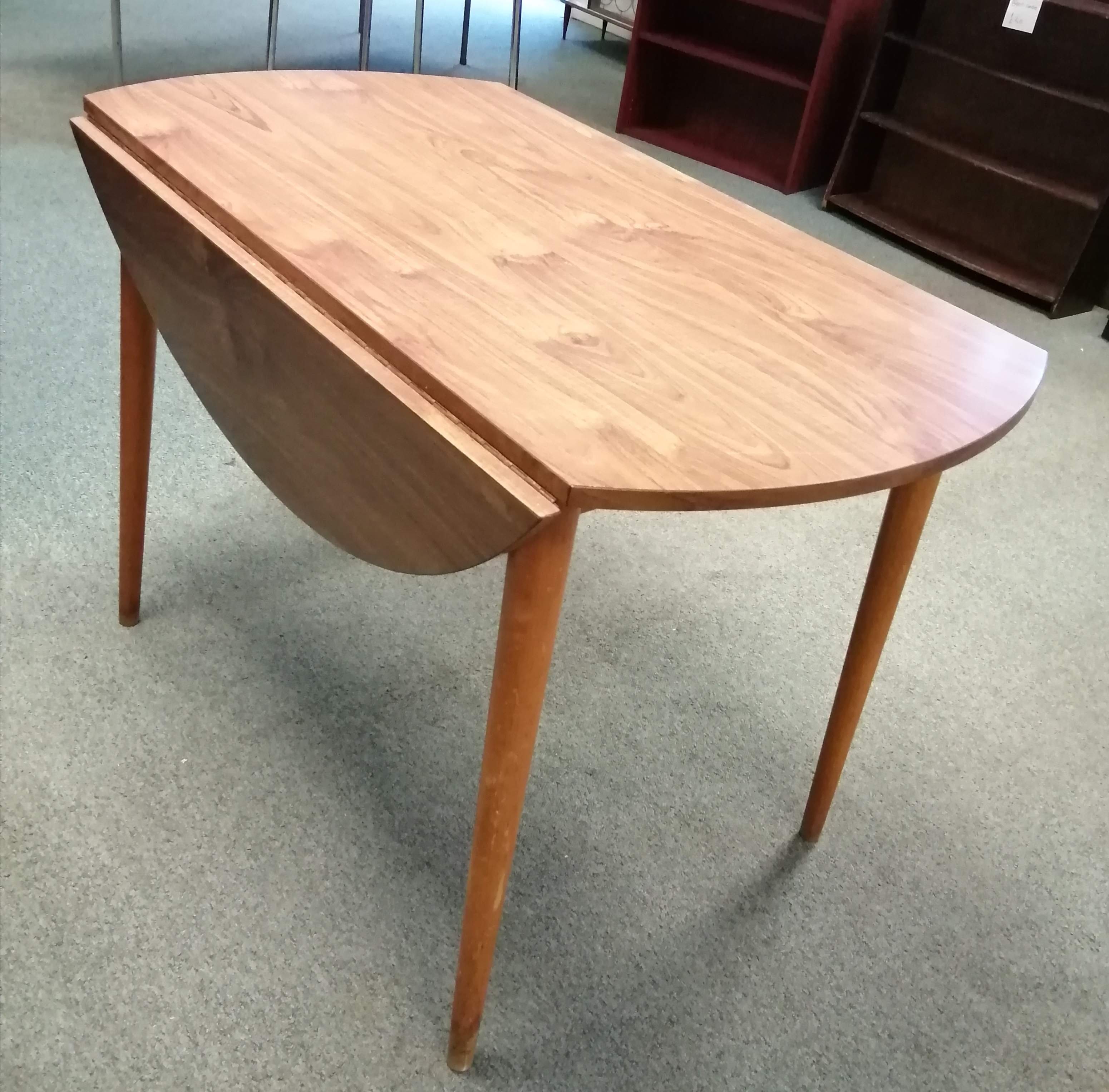 Vintage Formica top Drop Leaf Table