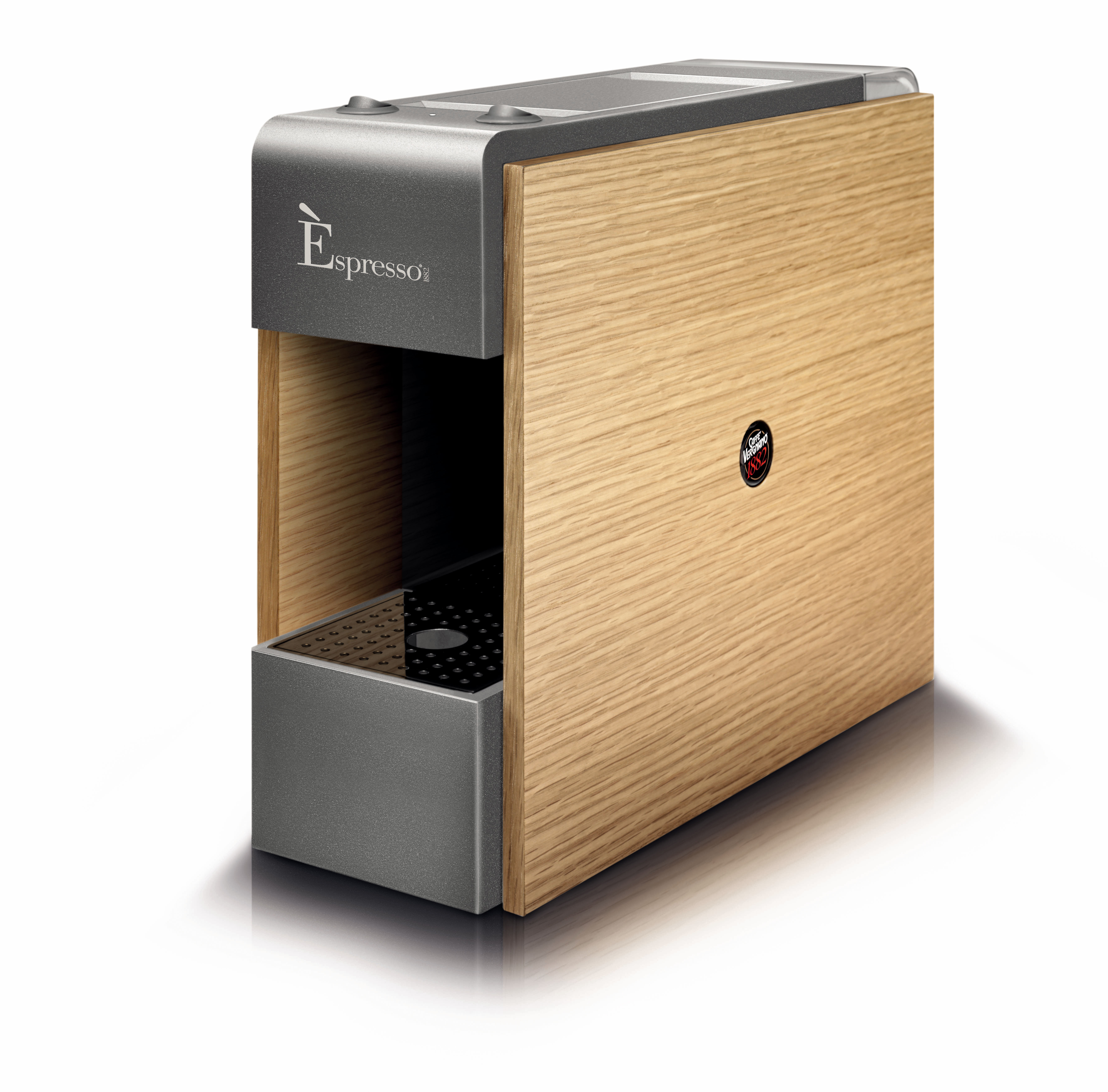 Nespresso® Compatible TRE Coffee Machine Naturale Wood