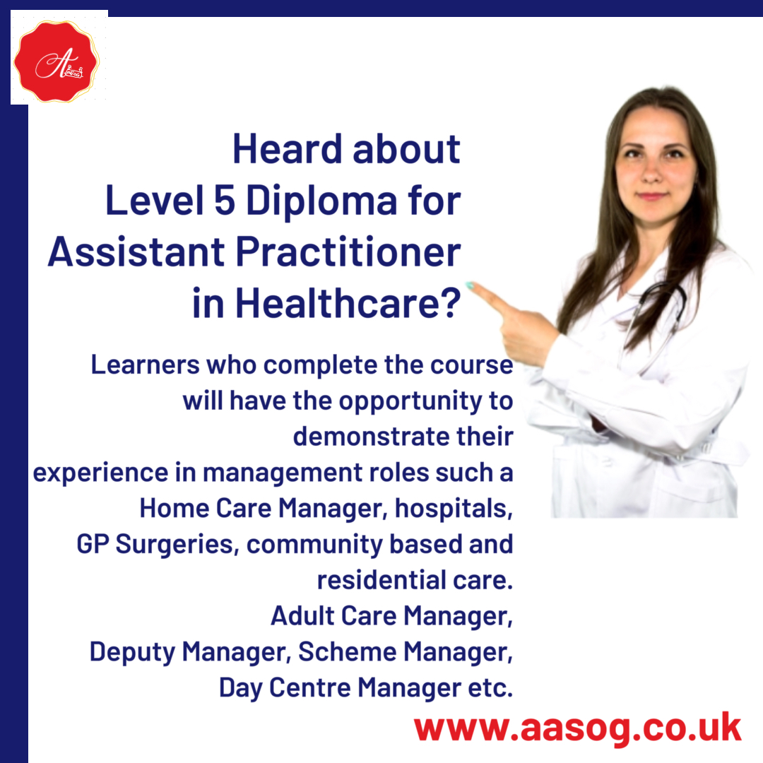 RQF Level 5 Diploma for Assistant Practitioner