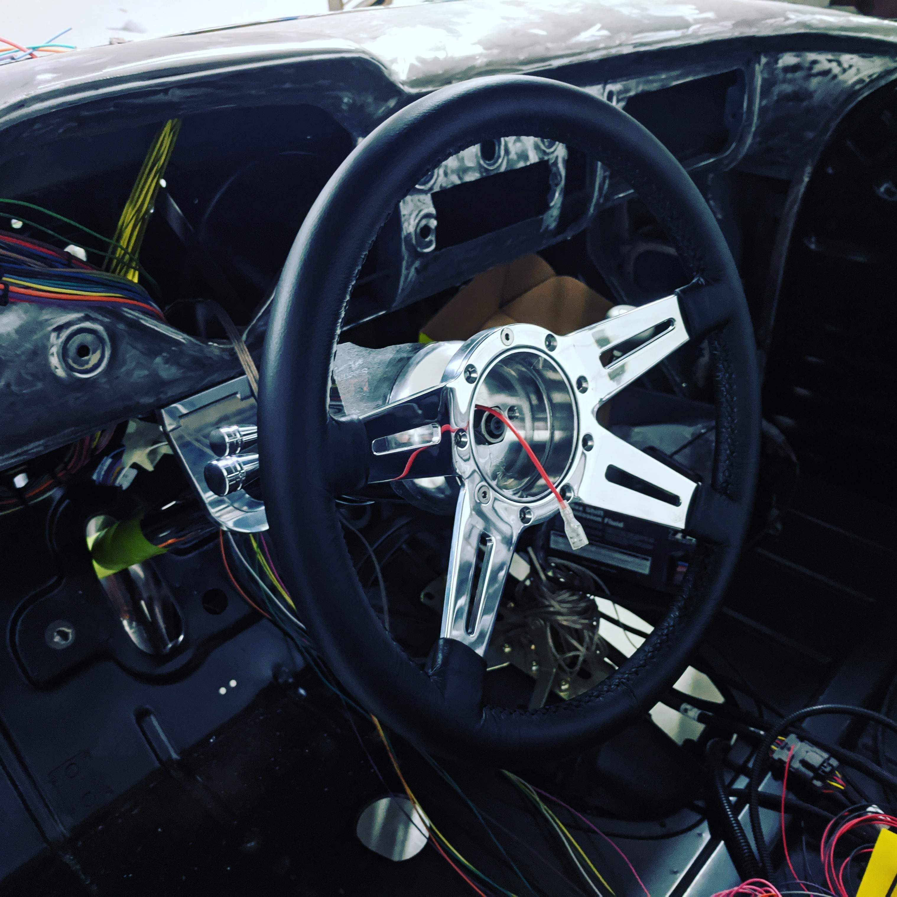 New Steering Wheel and Steering Colum