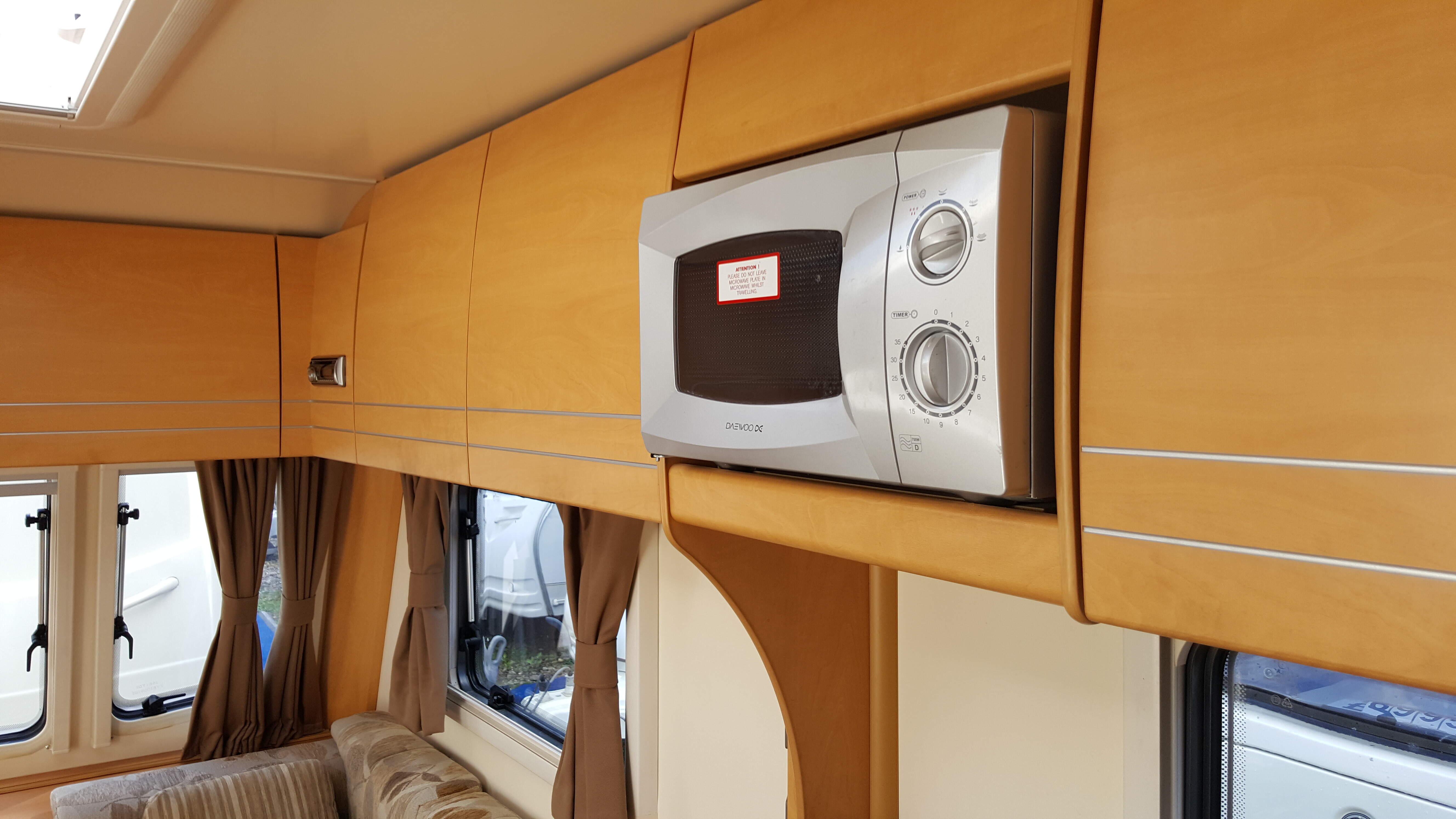 2011 Bailey Olympus 534 4 Berth Fixed Bed End Washroom Caravan