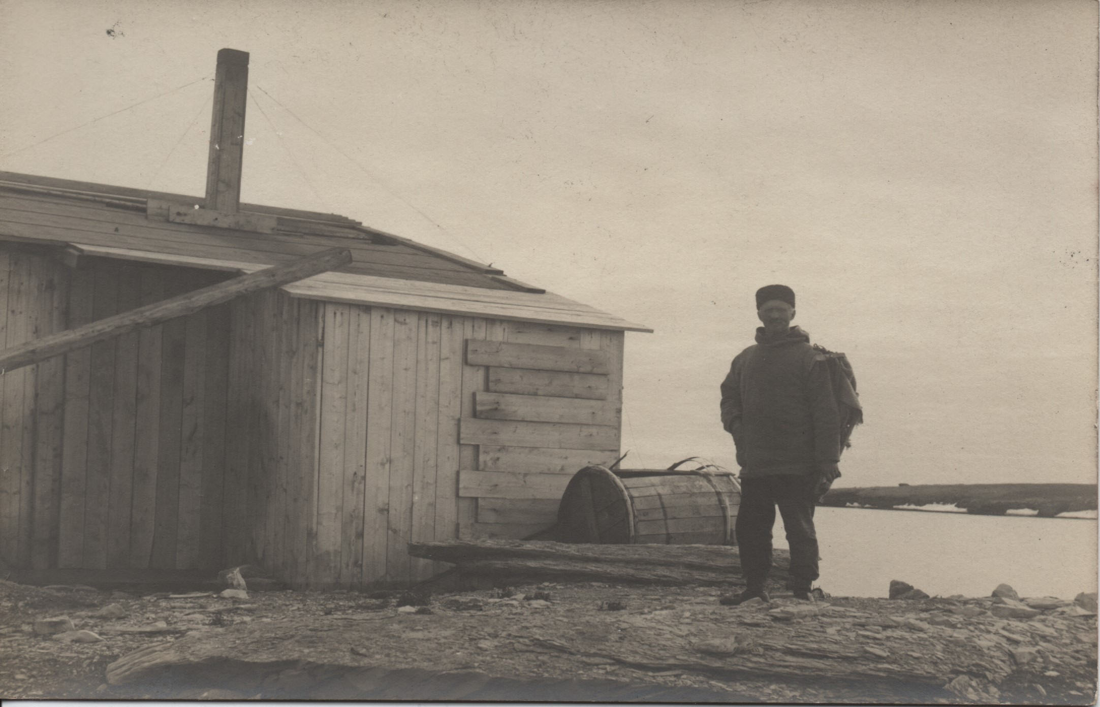 Postcard Explorer Hjalmar Johansen Expedition 1908