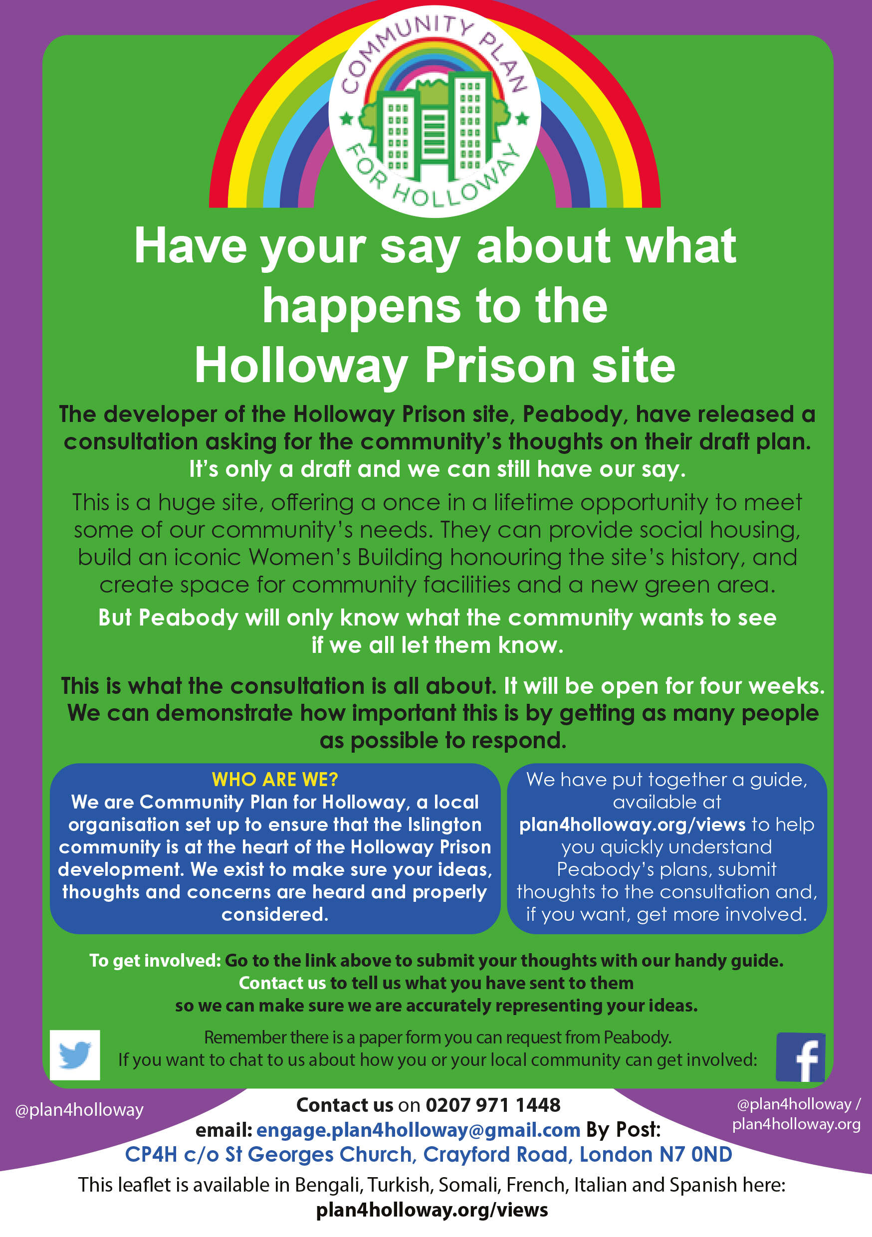 Community Plan for Holloway