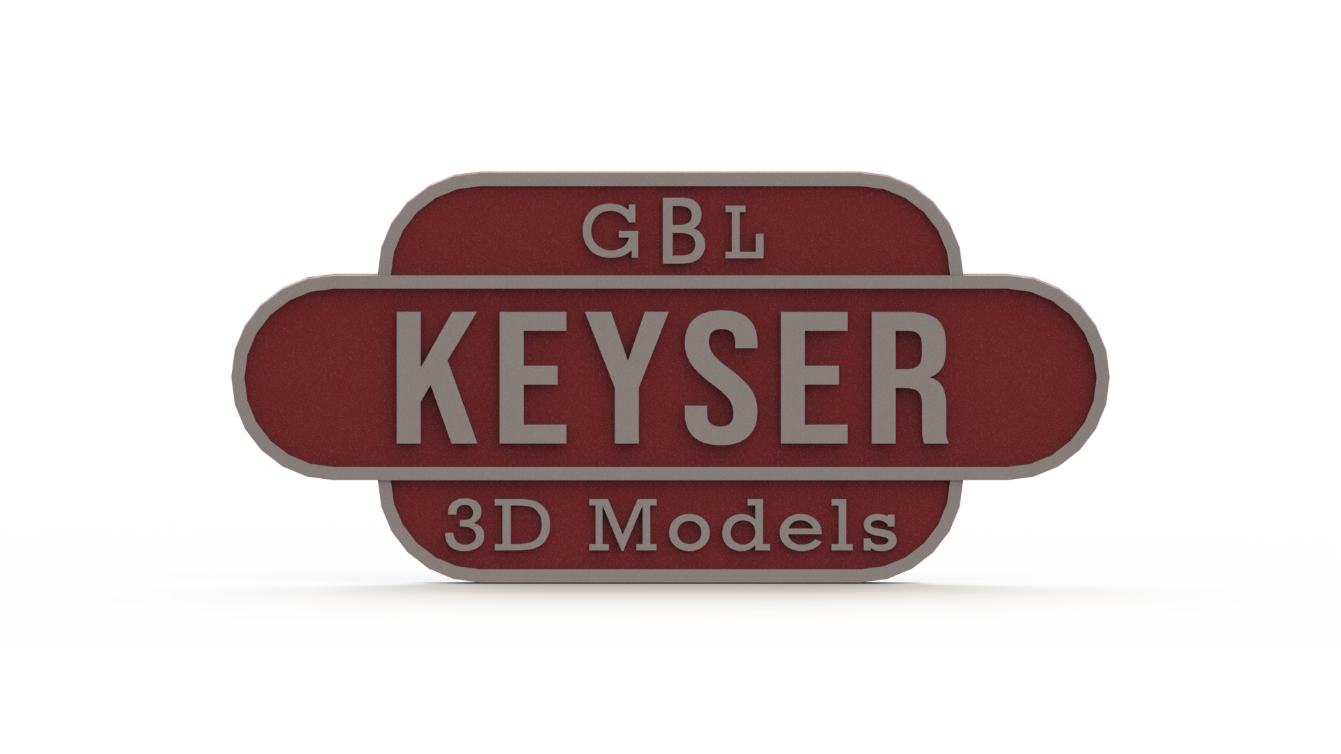 Keyser 3D Models Badge
