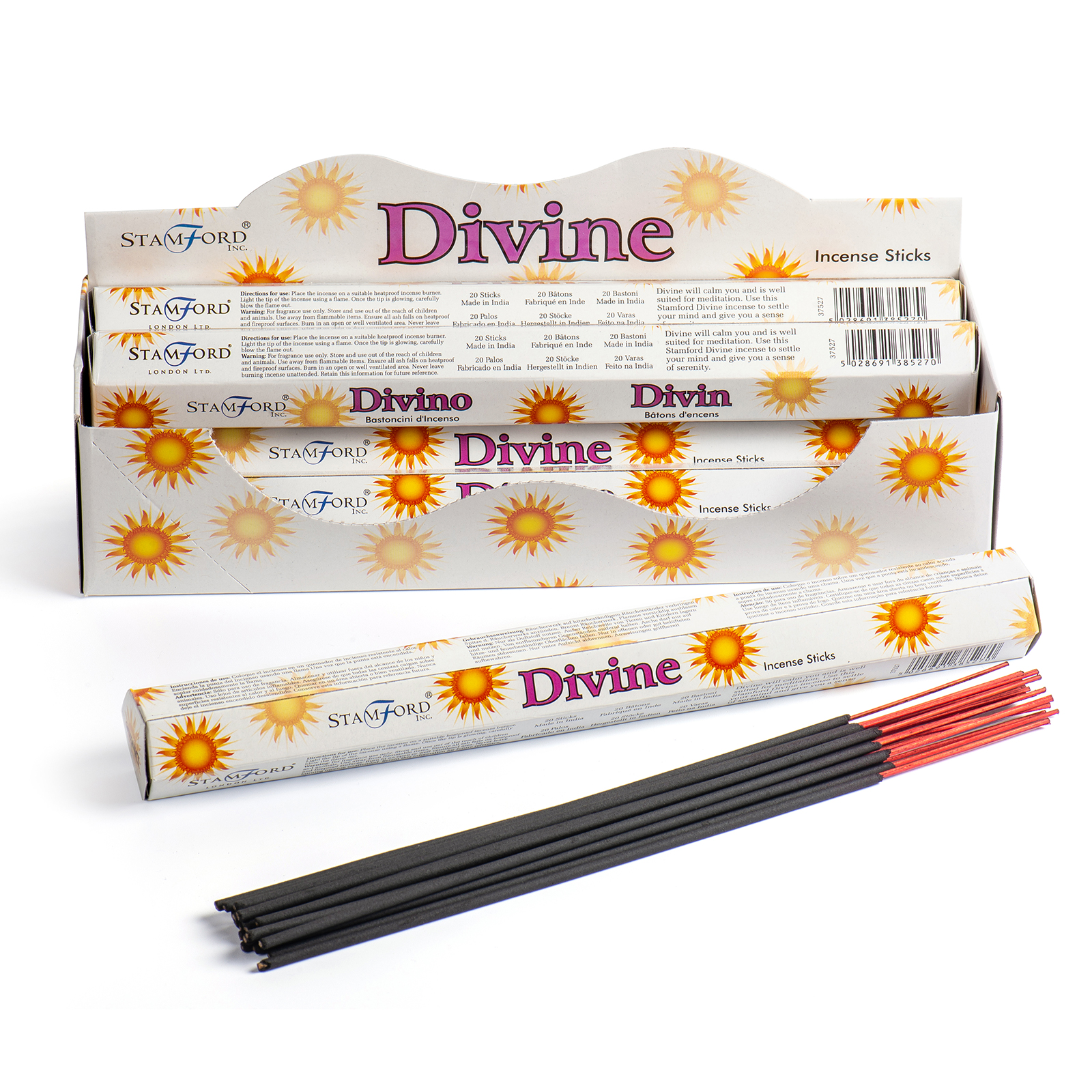 Divine Premium Incense Sticks - Approx 20