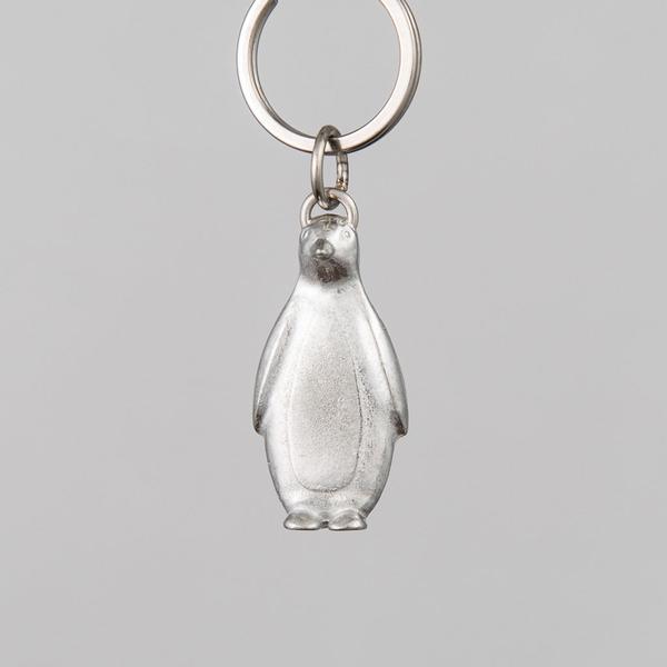 Pewter Key Ring - Penguin