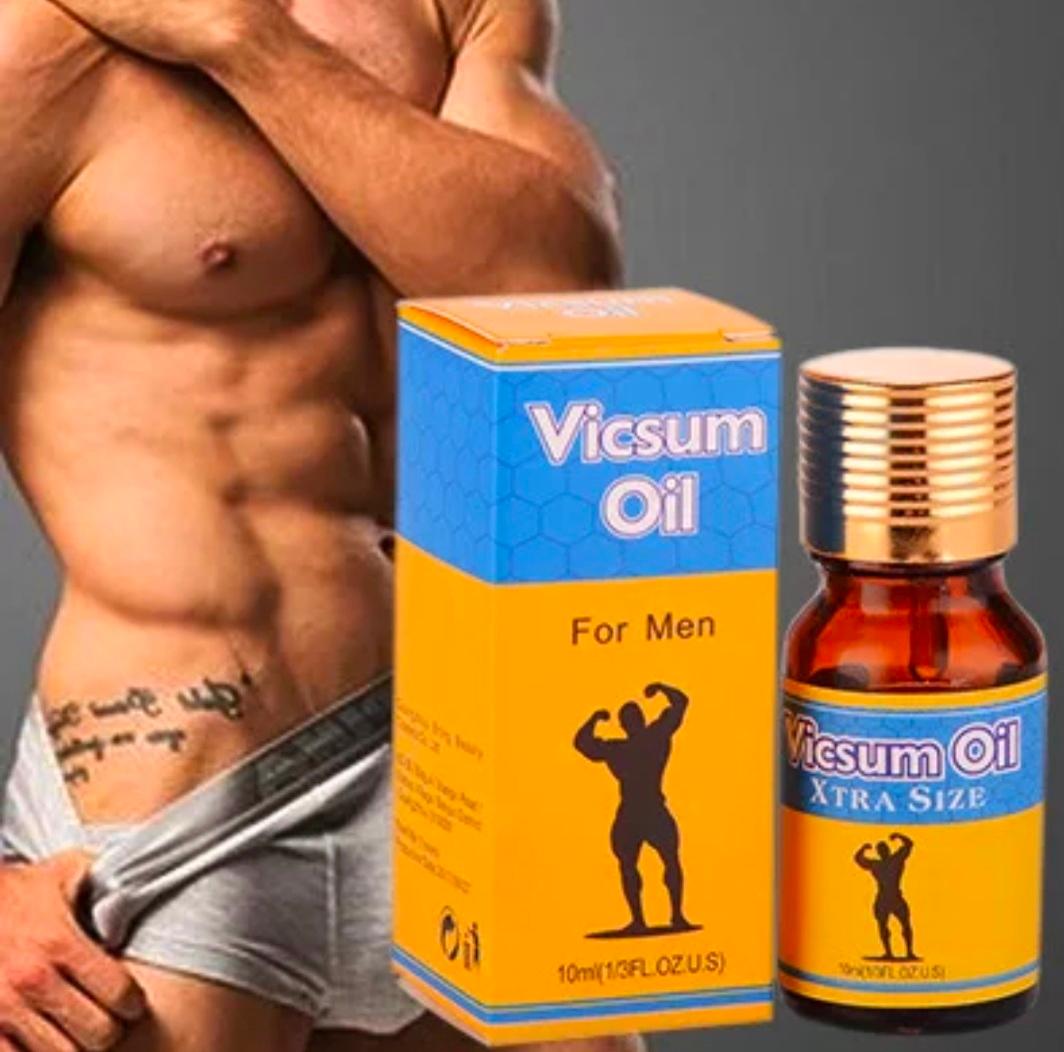 2X Vicsum Herbal Oil Massage to Increase the Size of Men from Herbs 100% Libido