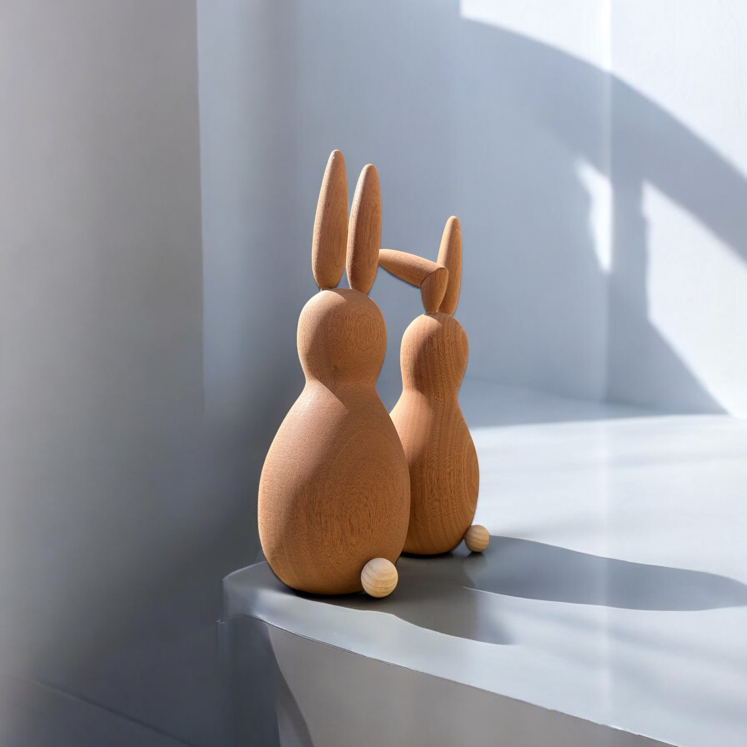 Wooden Rabbits